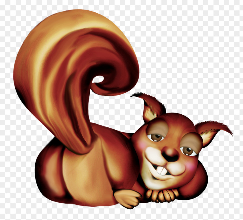 Cat Tree Squirrels Clip Art PNG