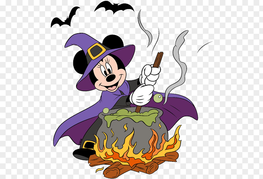 Cauldron Minnie Mouse Mickey Witchcraft Clip Art PNG