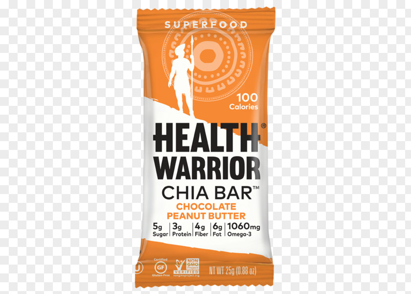 Dark Chocolate Peanut Butter Brands Health Warrior Chia Bar Superfood Dietary Supplement Product PNG