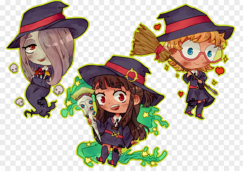 Little Witch Academia Cartoon Character Fiction PNG