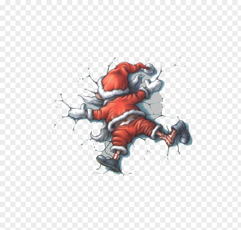 Santa Claus Christmas Day Ornament Humour Decoration PNG