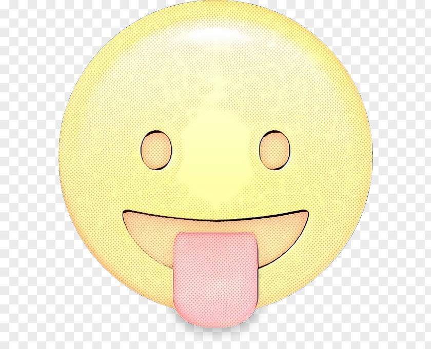 Tongue Mouth Smiley Face Background PNG