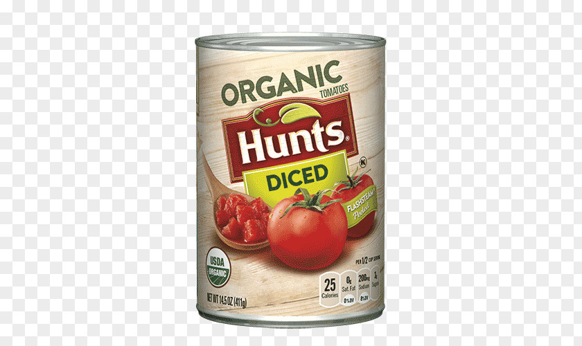 Chopped Tomato Organic Food Hunt's Sauce Paste Canned PNG