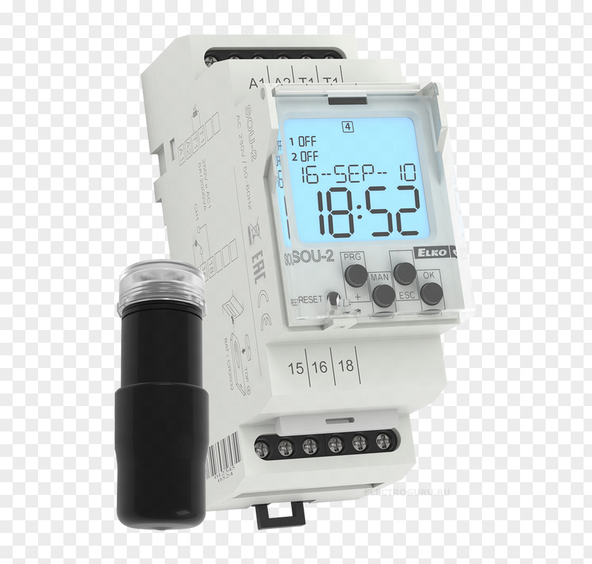 Elko Ep Ltd Electrical Switches DIN Rail Sensor Ru Ooo Schemerschakelaar PNG