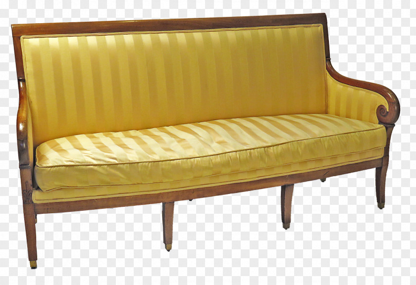 French Empire Chair Couch Sofa Bed Seat House PNG