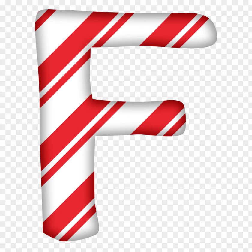 Letter C Candy Cane Santa Claus Alphabet Christmas PNG