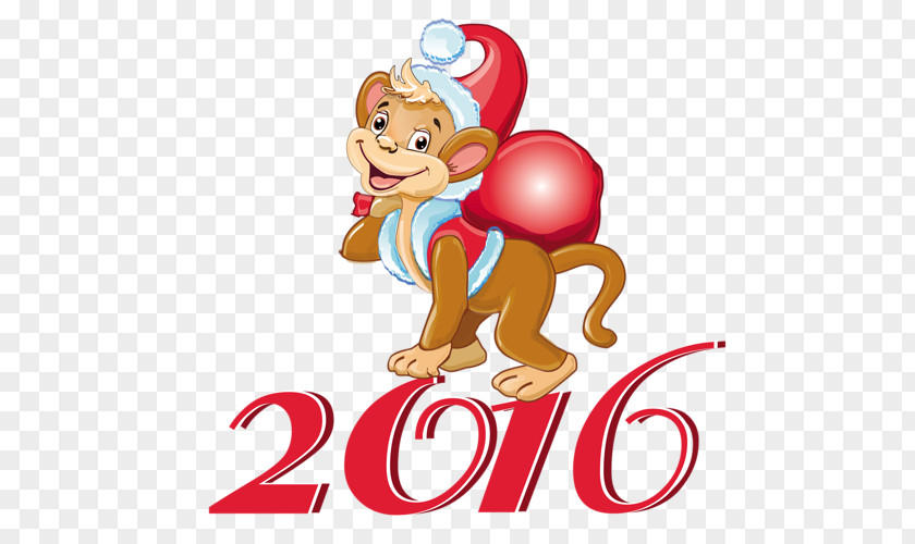Monkey Chinese New Year Symbol Christmas PNG