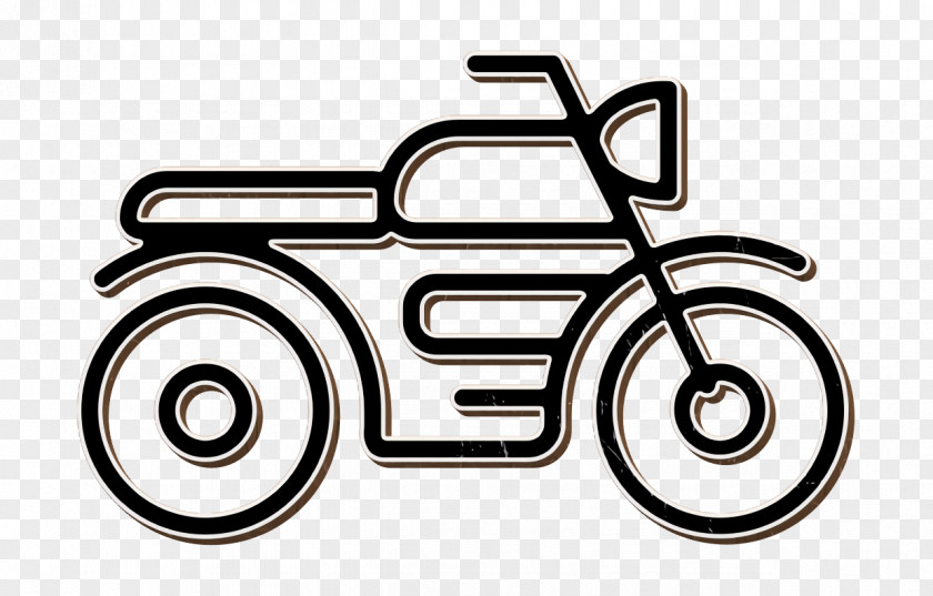 Motorcycle Icon Transportation Scooter PNG