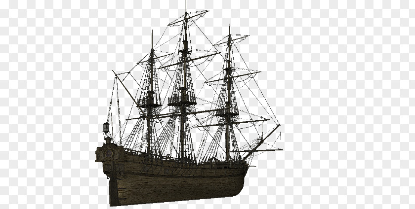 Ship Brigantine Sloop-of-war Of The Line Clipper Barque PNG