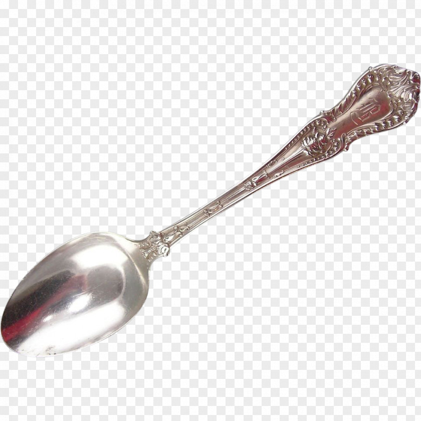 Spoon Silver Sterling Cutlery PNG