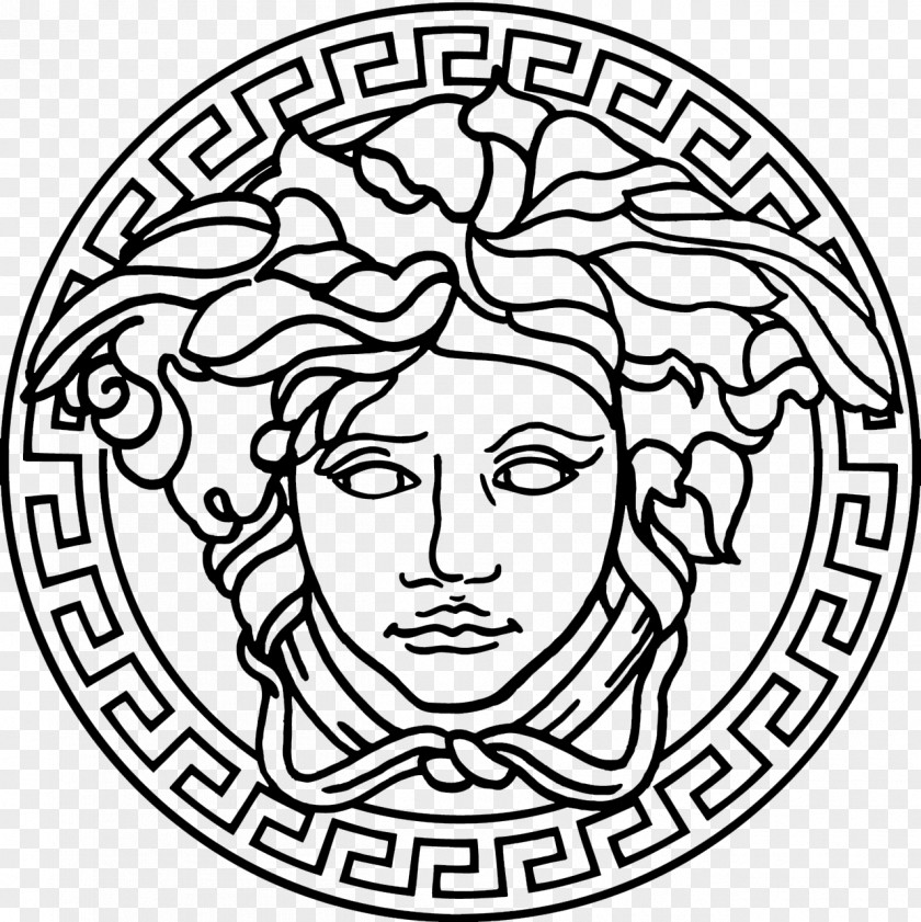 Versace Logo Fashion Brand Clip Art PNG