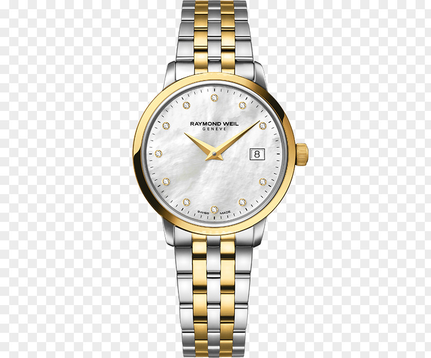 Watch Raymond Weil Strap Gold Jewellery PNG