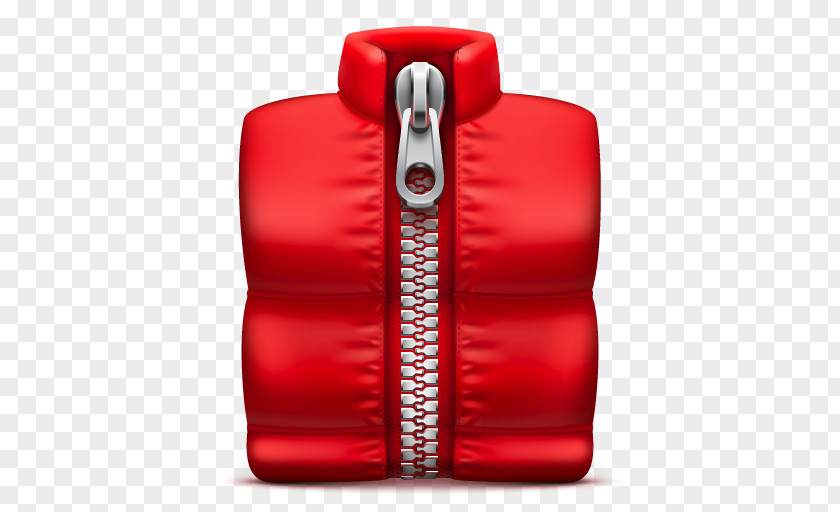 Zip Car Seat Cover Red PNG