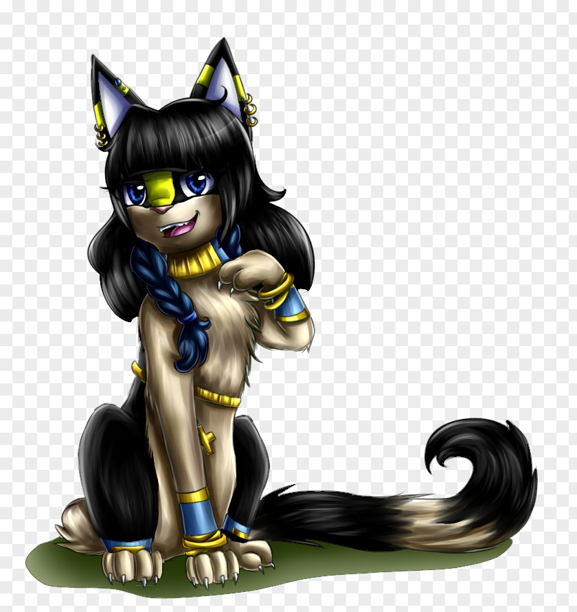 Cat Bastet Drawing Sock Stitch Marker PNG