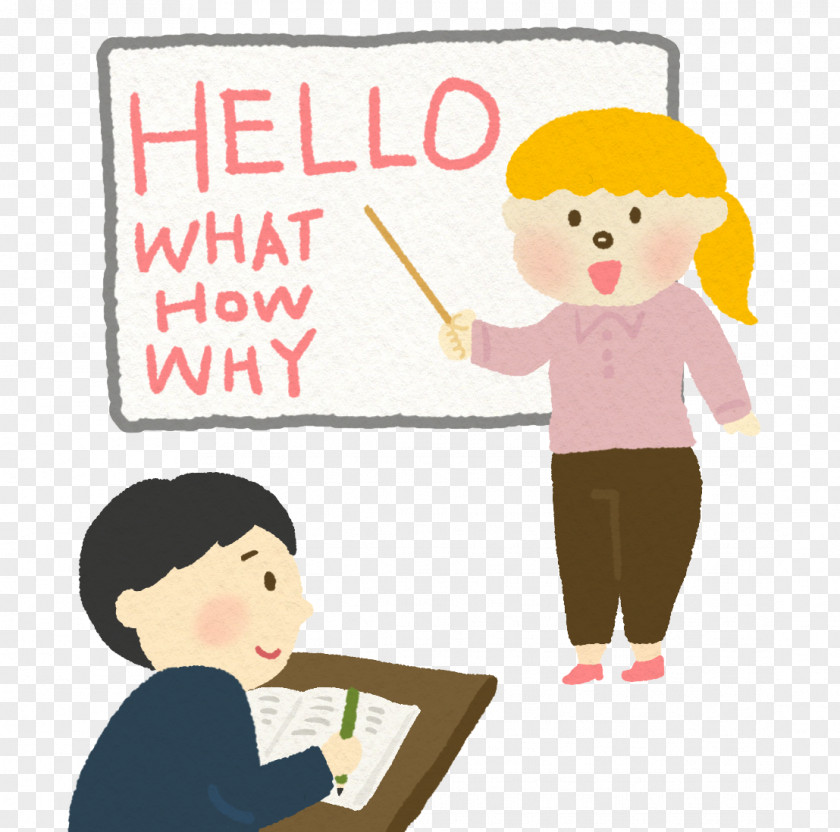 Child Cartoon Teacher PNG