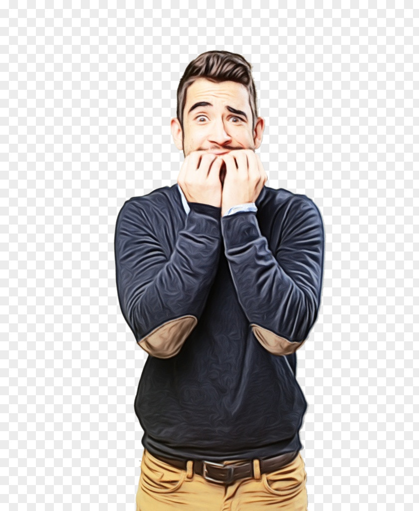 Finger Outerwear Facial Expression Nose Arm Chin Neck PNG