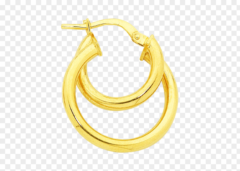 Gold Hoop Earring Body Jewellery 01504 Material Bangle PNG