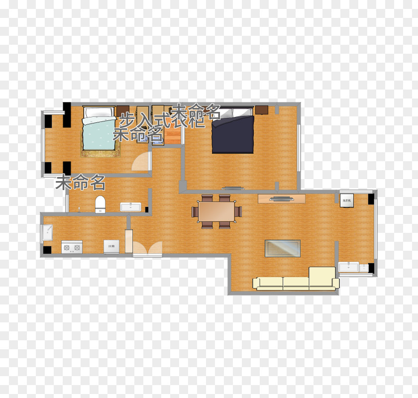 Huxing Facade Floor Plan PNG