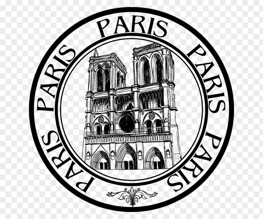 Paris Drawing Landmark PNG