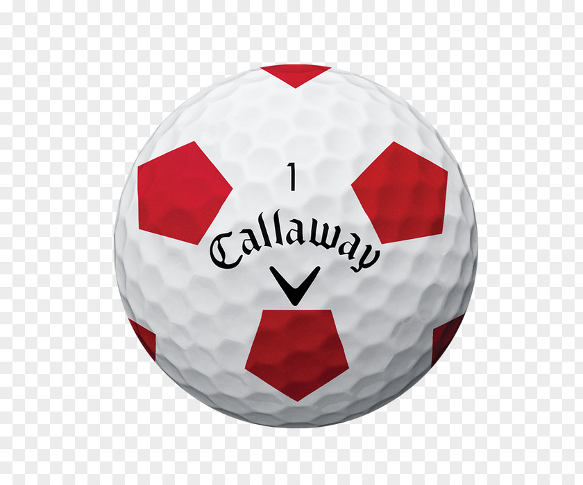 Red Golf Balls Wilson Callaway Chrome Soft Truvis X PNG