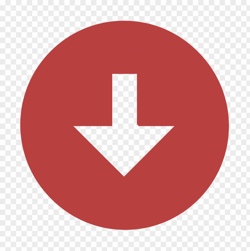 Sign Symbol Arrow Icon Down PNG
