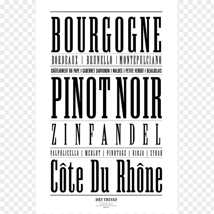Wine Poster Font Brand PNG