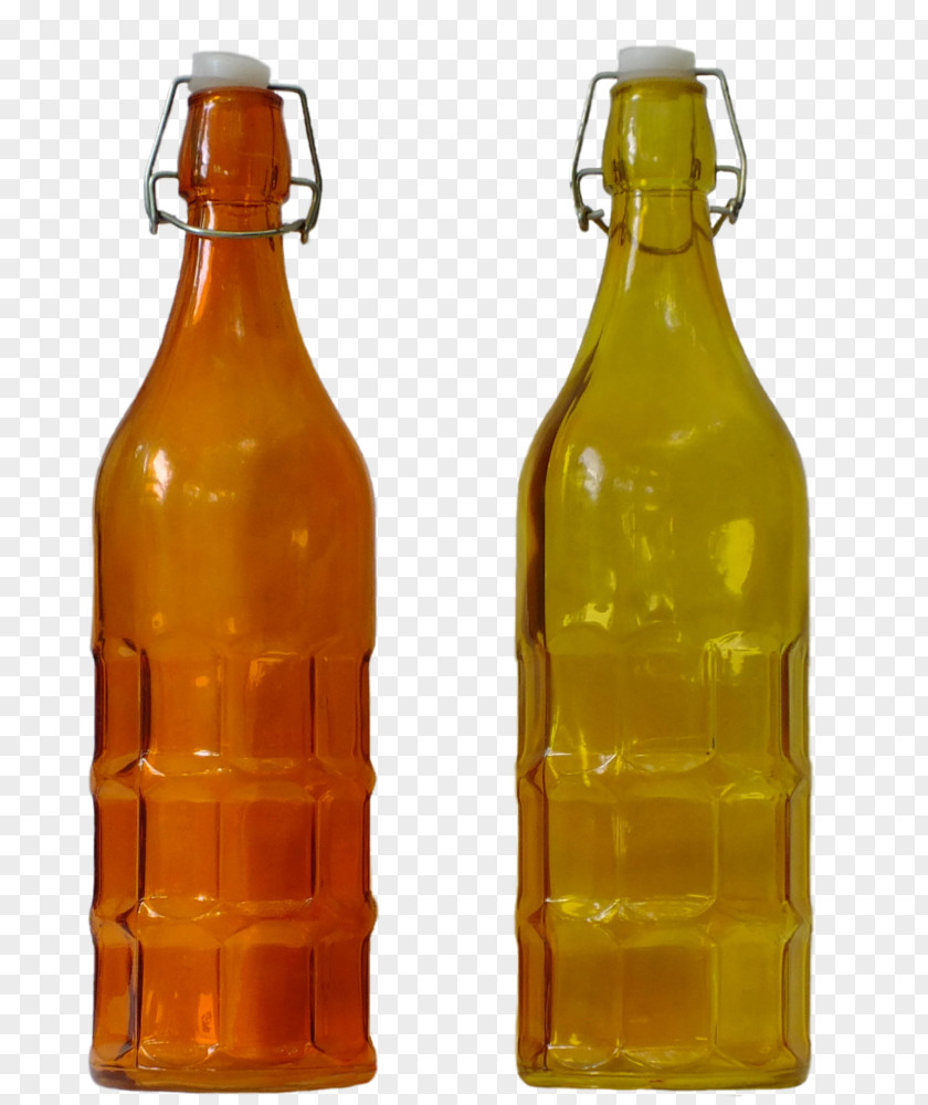 Bottle Orange Glass Beer Caramel Color PNG