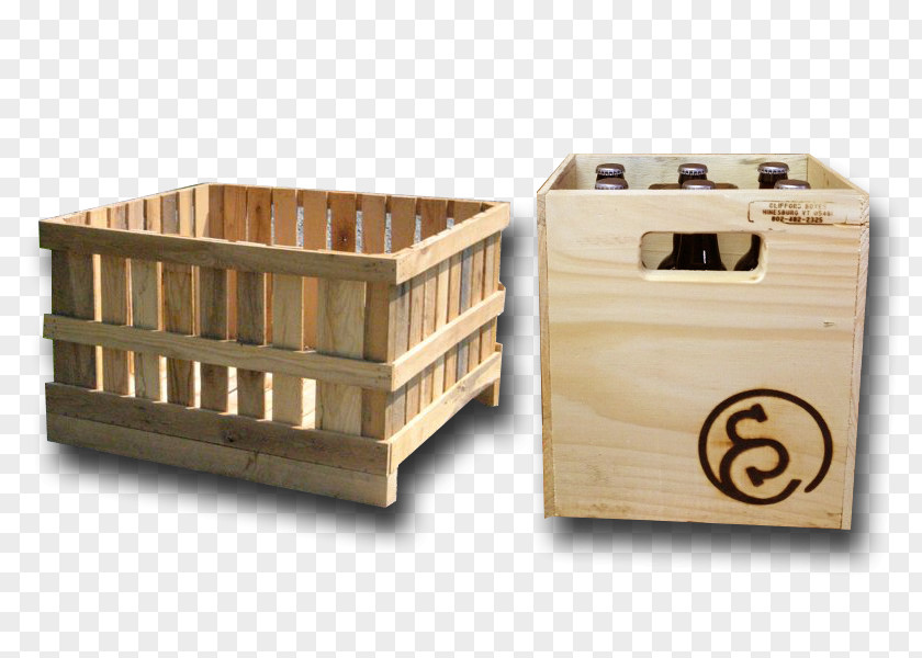 Box Wooden Crate Firewood PNG