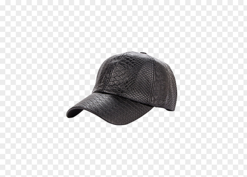 Leather Hoodie Baseball Cap Hat PNG