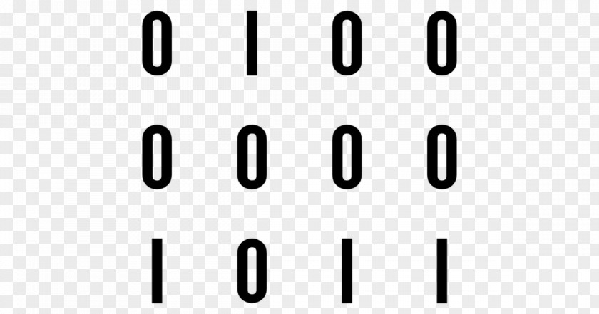Symbol Binary Number File Data PNG