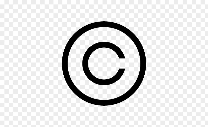 Copyright Symbol Creative Commons License All Rights Reserved PNG