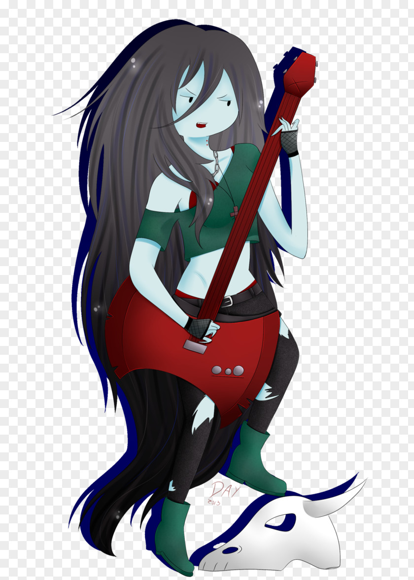 Finn The Human Marceline Vampire Queen Punk Rock Drawing PNG