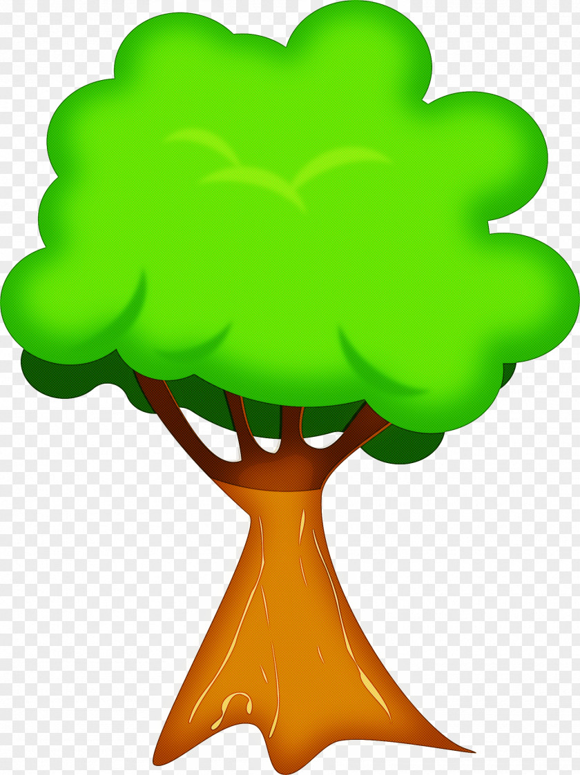 Green Symbol Tree Plant PNG