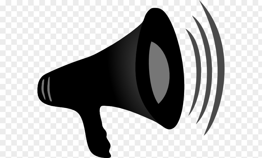 Megaphone Public Domain Clip Art PNG