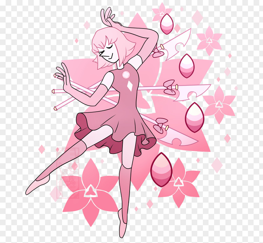 Pink Pearls Easter Egg Clip Art PNG