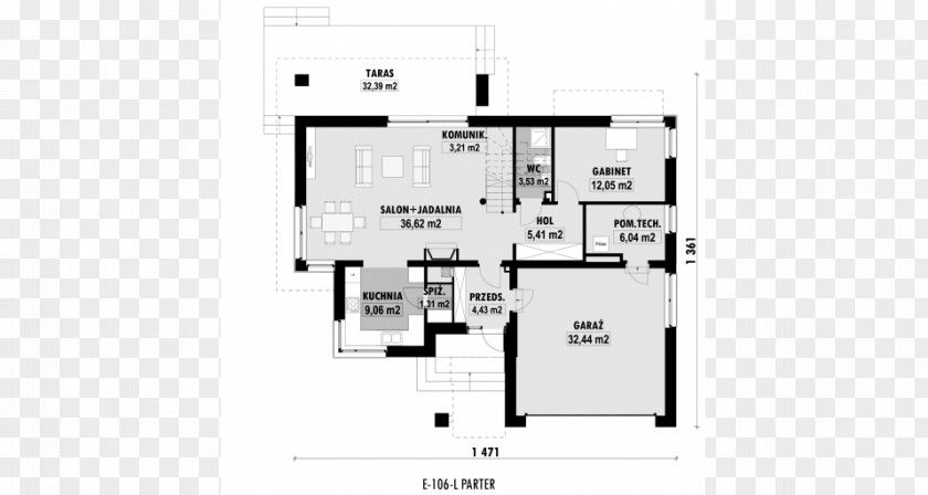 Angle Floor Plan Square Meter PNG