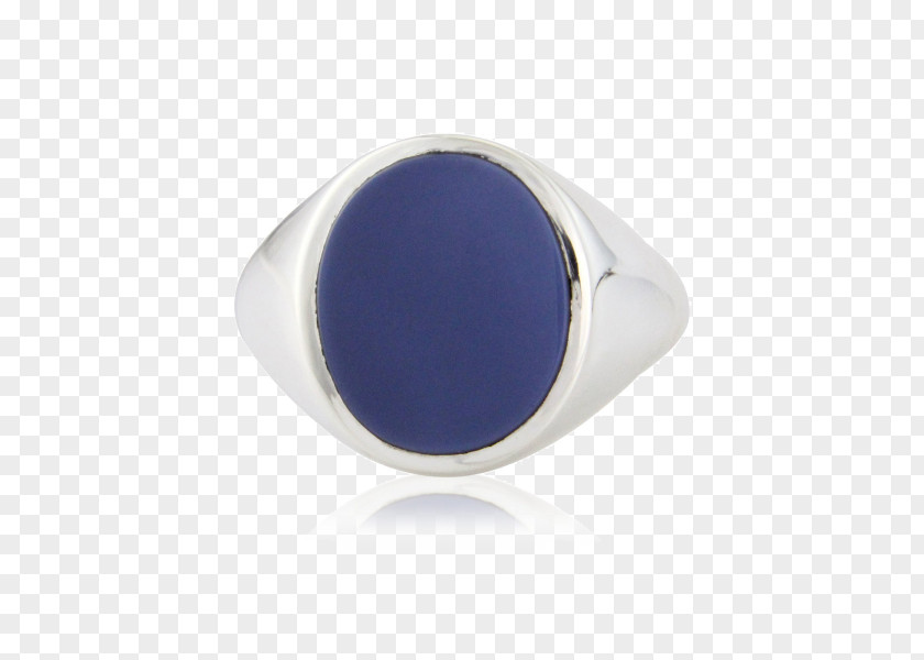 Big Oval Ring Sapphire Signet Onyx Colored Gold PNG