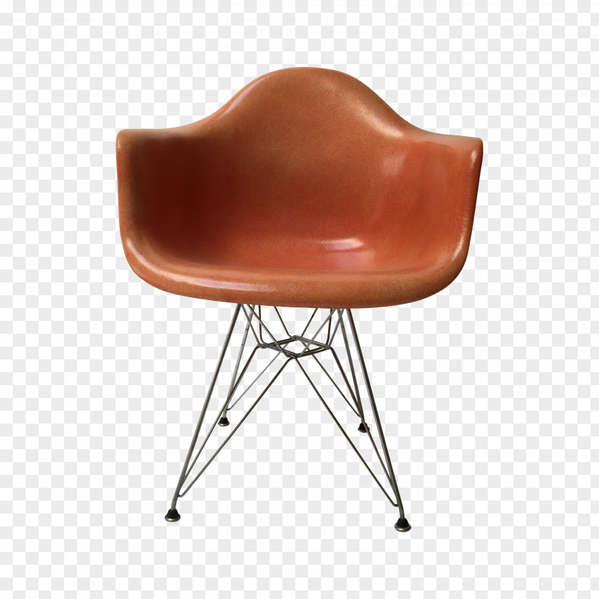 Chair Eames Lounge Wire (DKR1) Vitra Fiberglass Armchair PNG