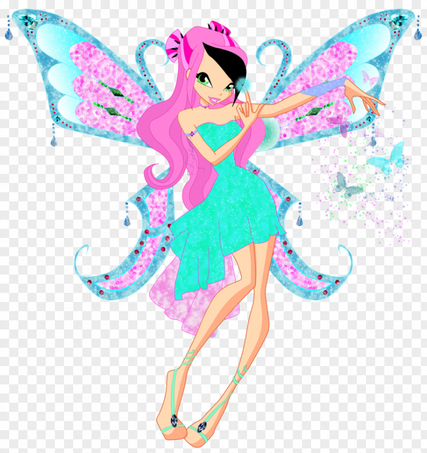 Fairy Flora Alfea Drawing PNG