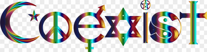 Judaism T-shirt Coexist Logo Sticker Clip Art PNG