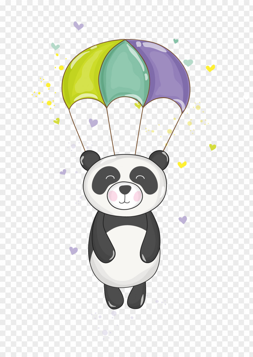 Panda Giant Cartoon Clip Art PNG