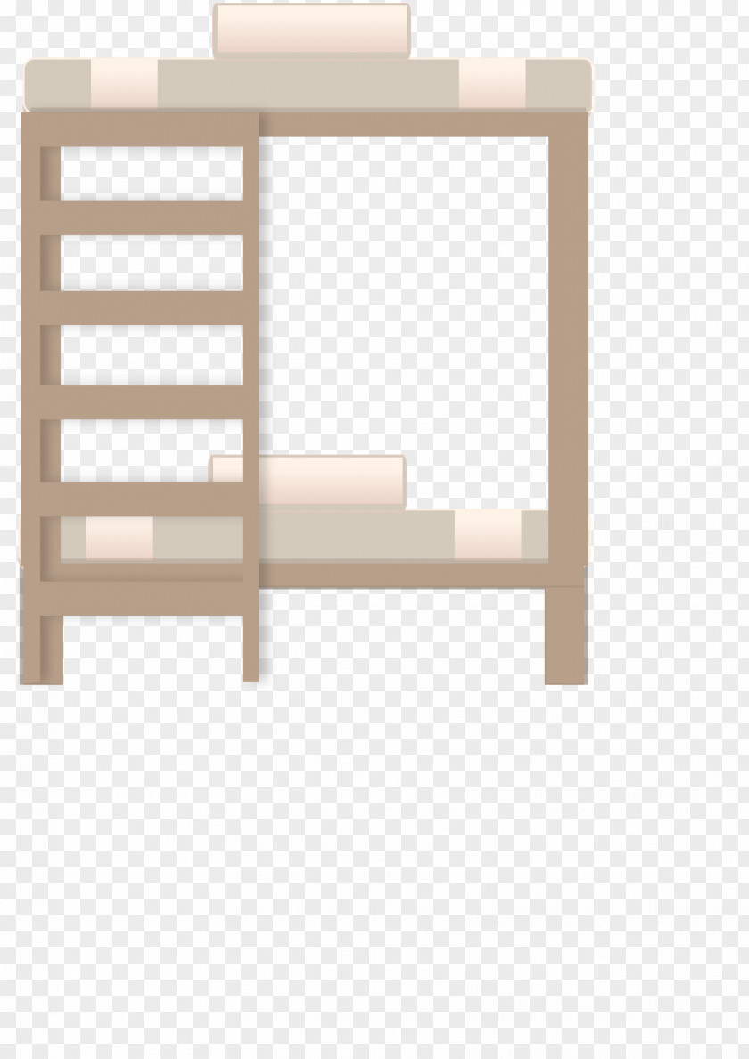 Bed Shelf Bunk Furniture Pillow PNG