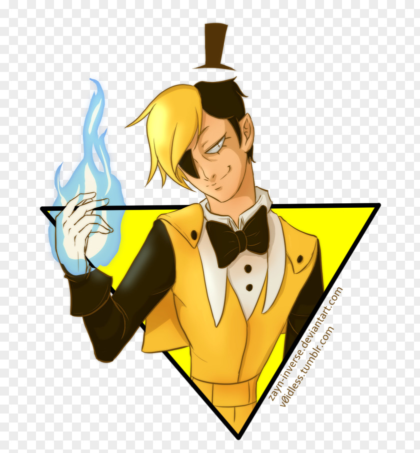 Bill Cipher Dipper Pines Desktop Wallpaper PNG