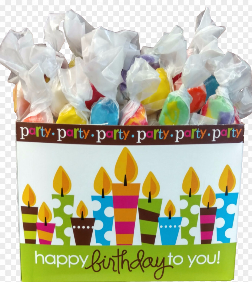 Birthday Cake Pop Taffy Party Gift PNG