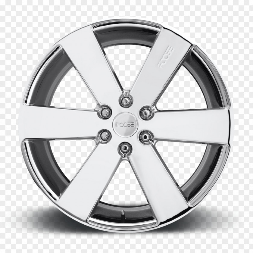 Chrome Alloy Wheel Rim Spoke Custom PNG