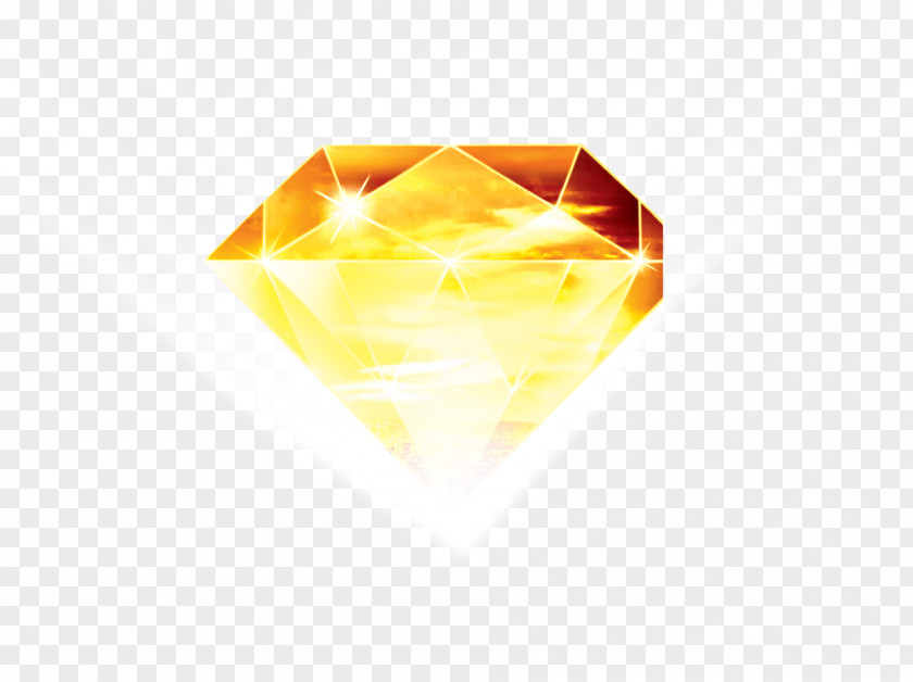 Gold Diamond Pattern PNG