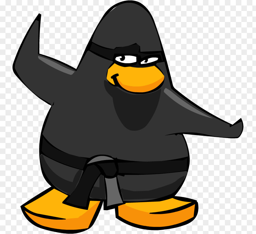 Ninja Club Penguin Desktop Wallpaper PNG