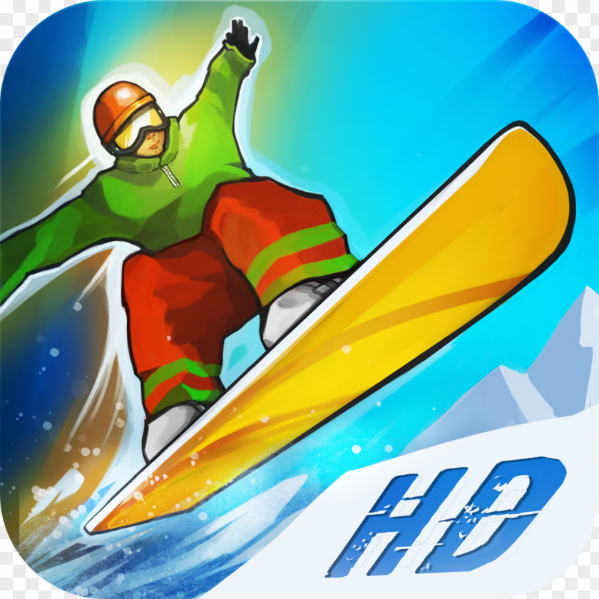 Snowboard Action Game 3D Computer Graphics Graphic Design PNG