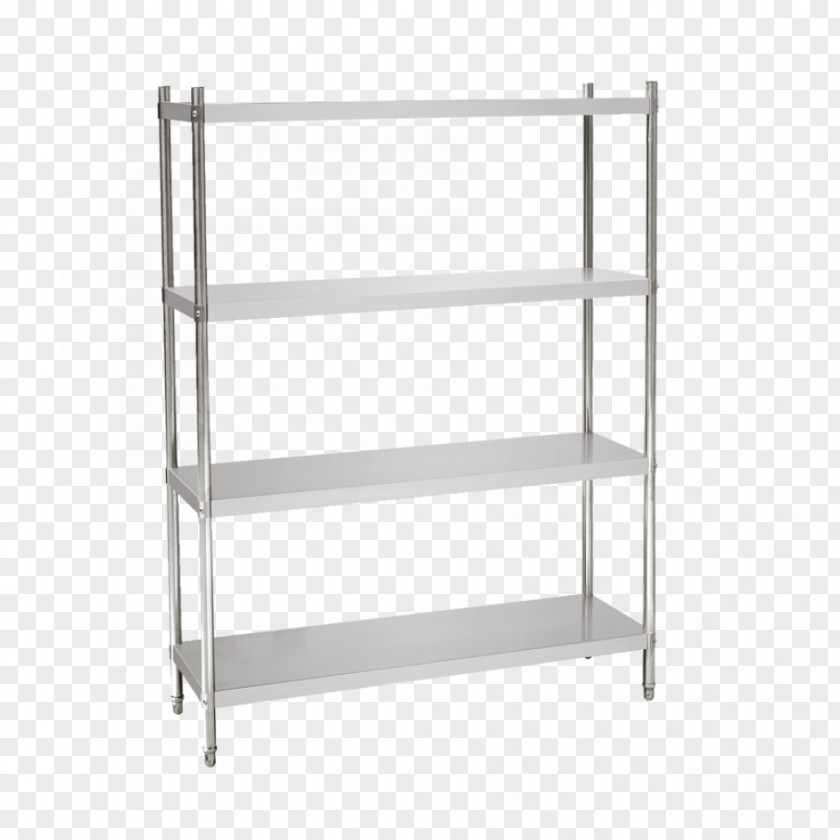 Table Bookcase Stainless Steel Kitchen PNG