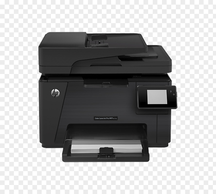 Wireless Fax Hewlett-Packard HP LaserJet Pro M177 Multi-function Printer Color Printing PNG